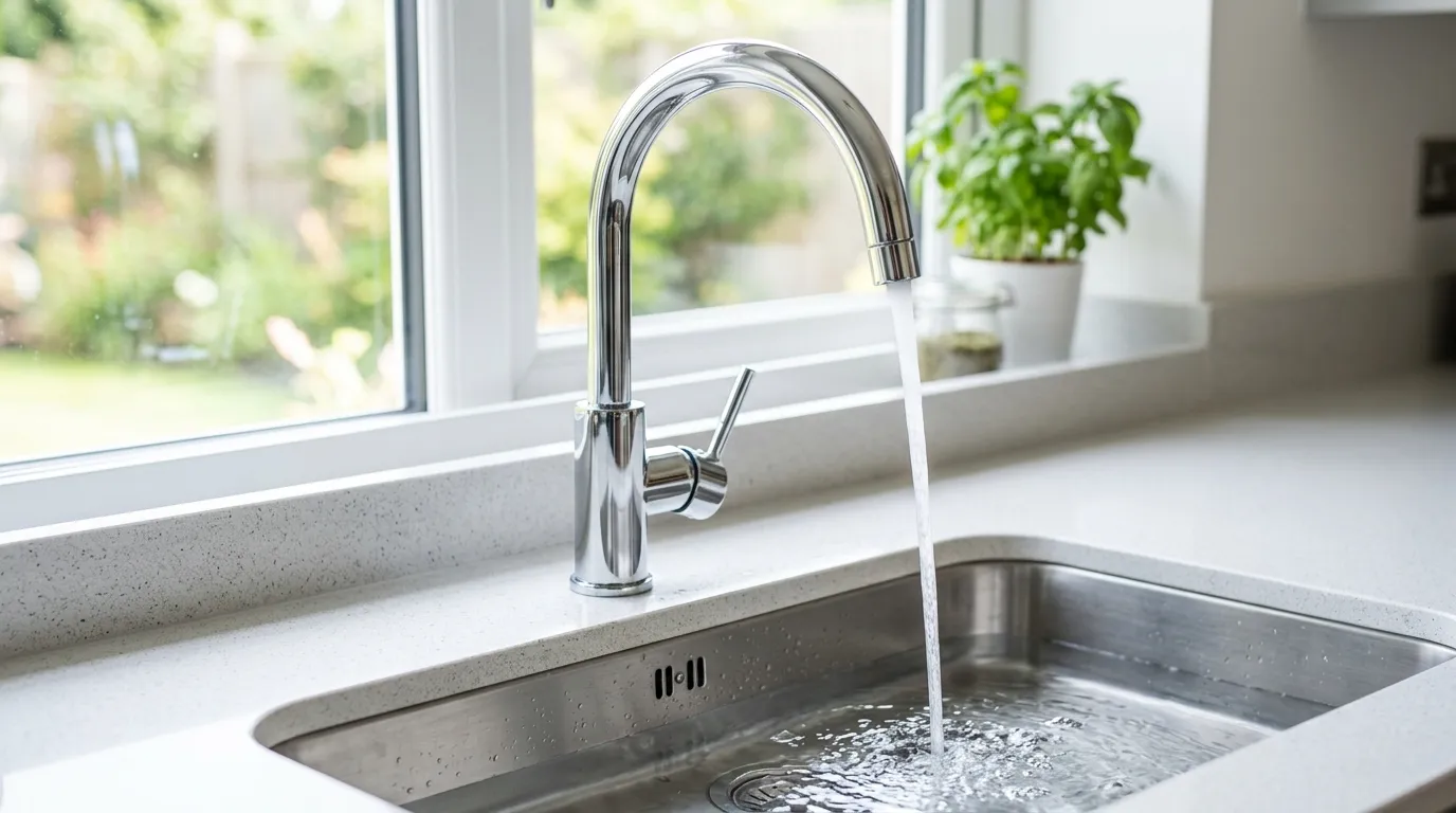 Local Plumbing Master Pros same day plumber fixing a faucet in Burlington, WY